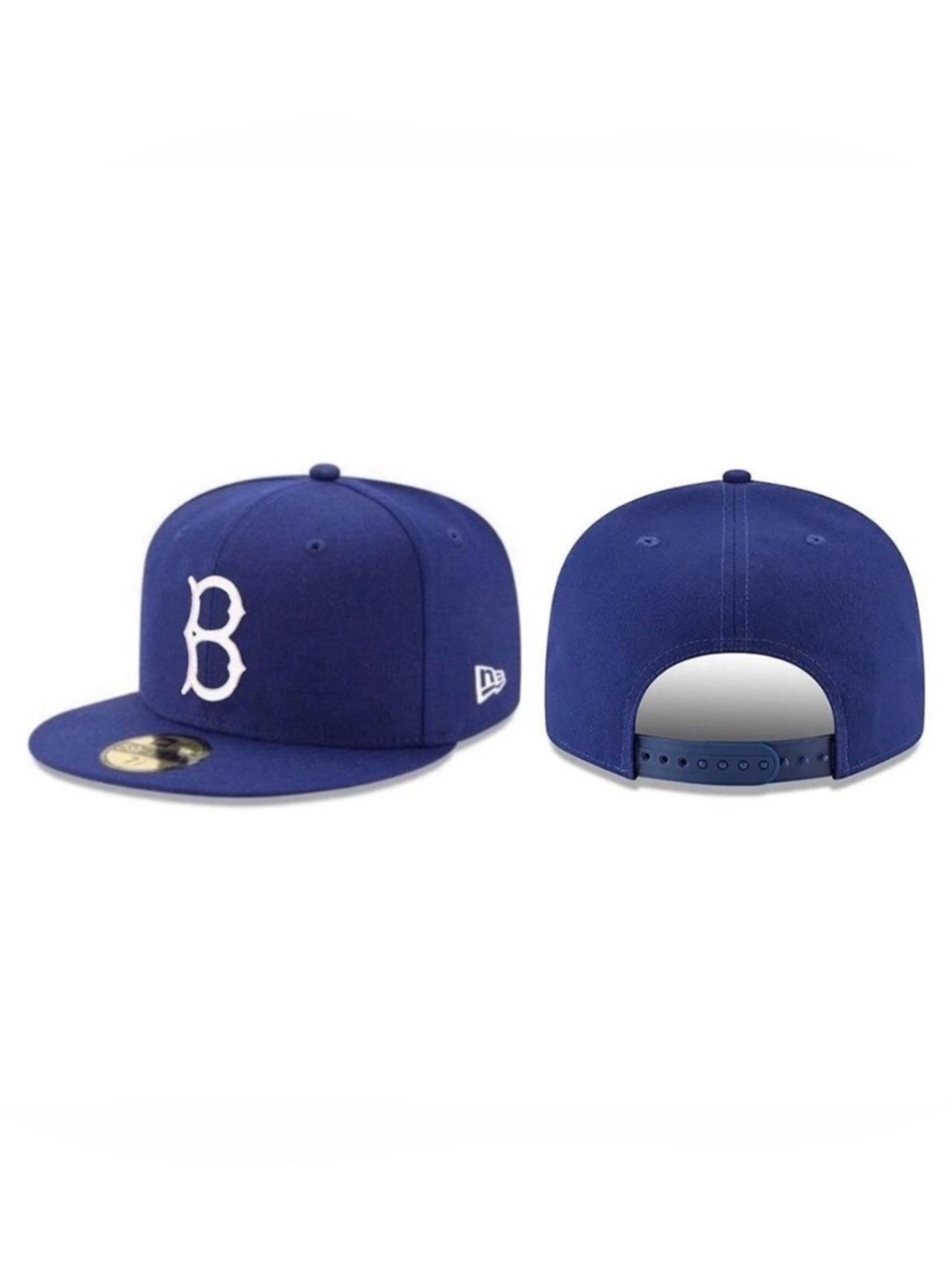 NEW ERA - MLB Baseball Hat - Brooklyn Dodgers 9FIFTY Snapback Cap - Blue